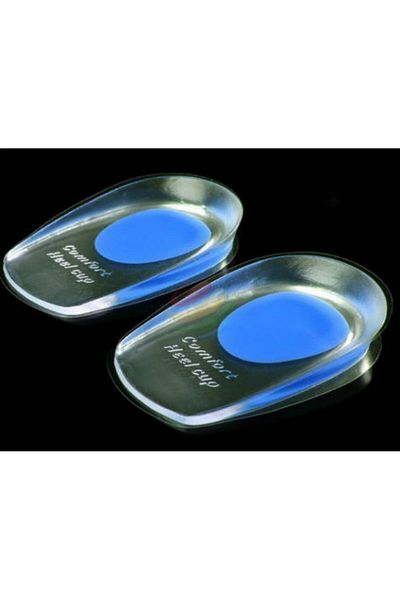 colezium Transparent Heel Cushion Insoles Pink