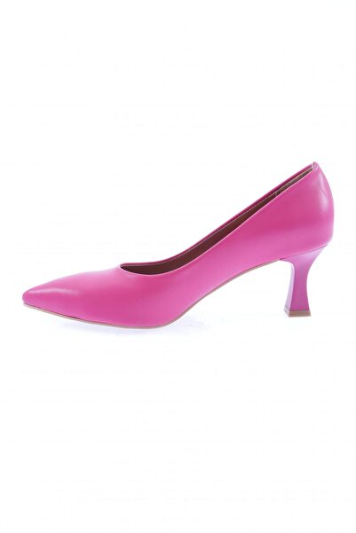 DGN 320 Sivri Burun Parmak Dekolteli Uzun Topuklu Ayakkabı