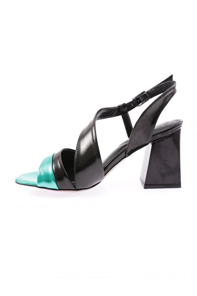 DGN 888-23Y Women's Cross Strap Heeled Sandals