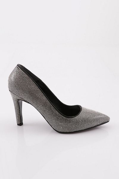 DGN 1310 Pantofi de seară de damă cu vârf ascuțit Crystal Stone