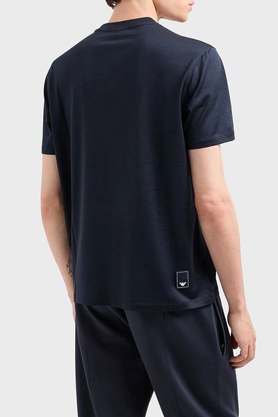 Emporio Armani Tricou din bumbac pentru bărbați - Logo, Regular Fit EM000311 AF10761 UB118