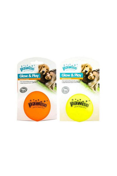 Pawise Vinyl Toy-Luminous Ball m Dog Toy Dpmah