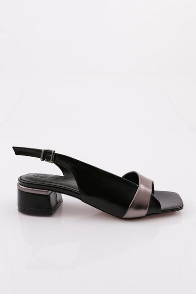DGN 312 Pantofi cu toc pentru femei cu vârf plat