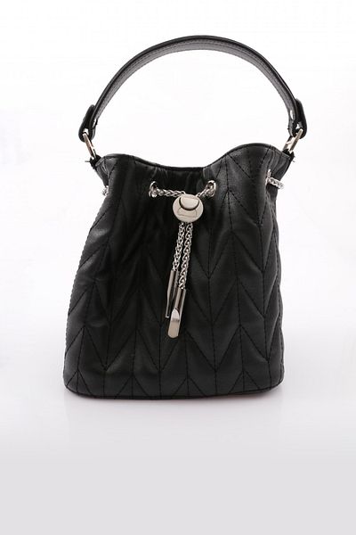 DGN Women's Black Drawstring Bag - 16772856