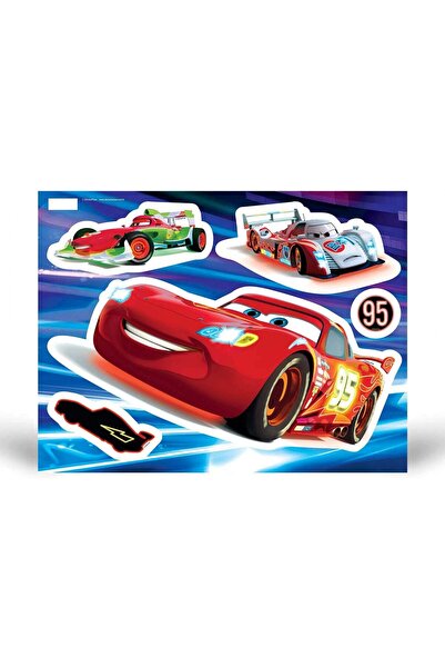 KESKİN COLOR Cars Karanlıkta Parlayan A4 Boy Sticker