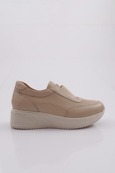 DGN 2261 Pantofi de confort pentru femei cu detaliu din cauciuc