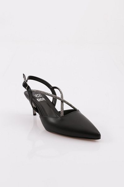 DGN Pm221-k709 Pantofi cu toc pentru femei cu toc scurt