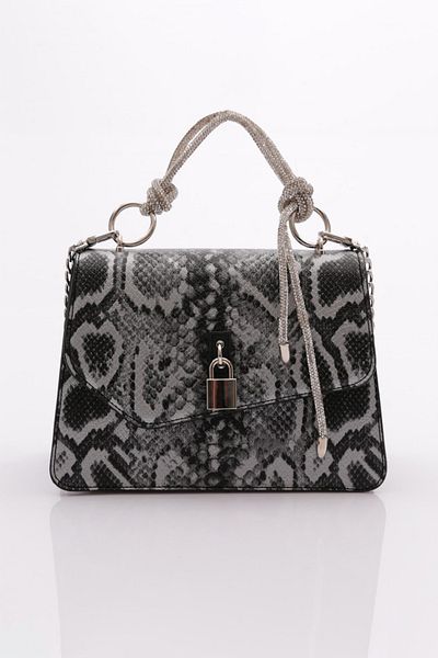 DGN Black Stone Corduroy Women's Classic Bag - Snake 1542856