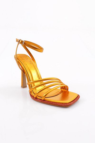 DGN Women's Sandals Orange Matte 313433210