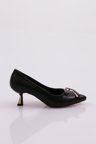 DGN 644 Model Women's Buckle Heeled Shoes