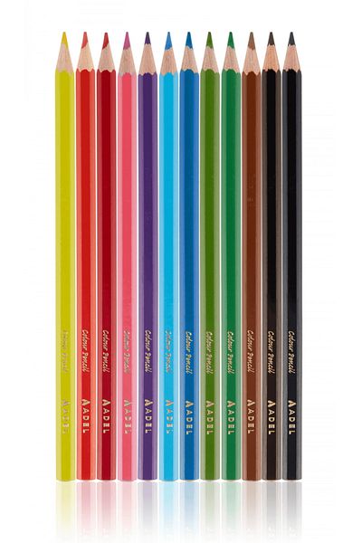Adel 12 Pieces Full Size Dry Paint Pen /2112315001