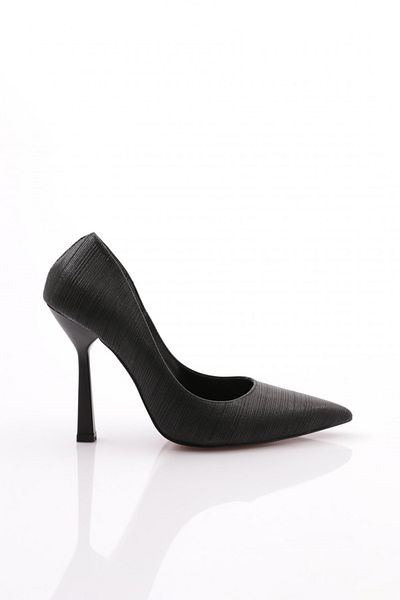 DGN 6075 Pantofi cu toc cu puncte pentru femei