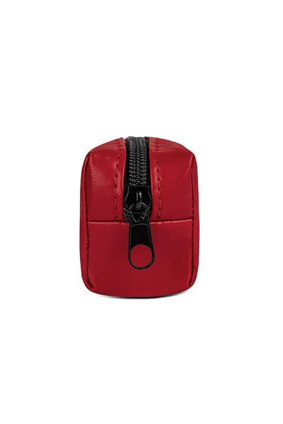 Gözde Proje Faux Leather Red Pencil Case