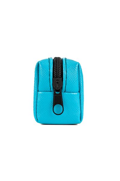 Gözde Proje Faux Leather Turquoise Pencil Case