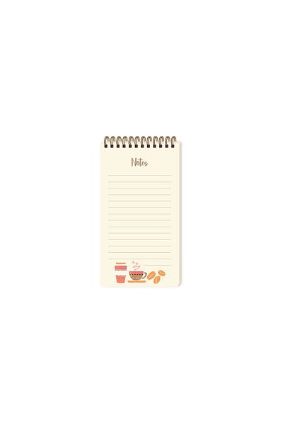 KESKİN COLOR Keskin Color Paperback Spiral To Do List - Coffee