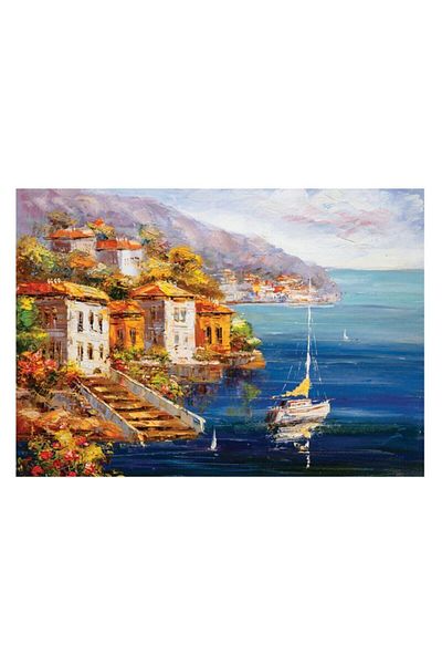 KESKİN COLOR Sharp Color 1000 Piece Puzzle 48x68 Cm - Sailing on the Beach