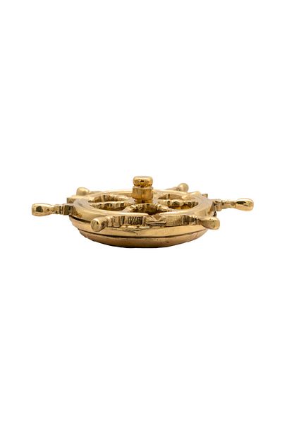 PM Dizayn Petinka Table Top Brass Casting Rudder Ashtray