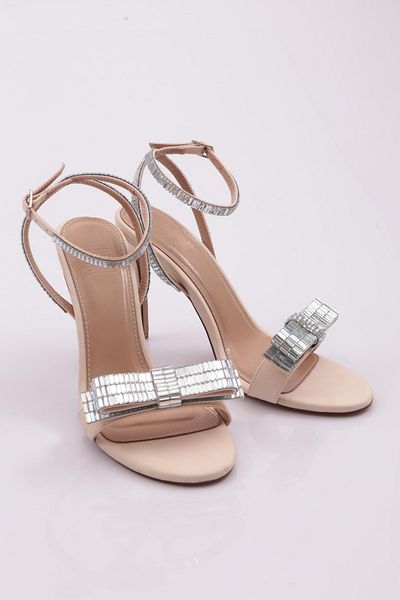 DGN 1061 Rochie de seară cu fundă de piatră pentru femei