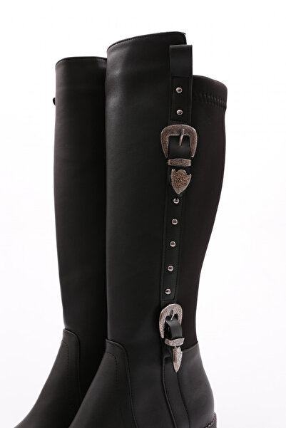 DGN Kadın Çizme Siyah 8132668