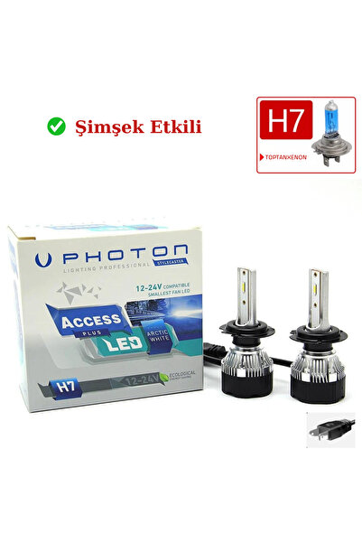 Rptech Citroen C3 Aircross 2023 H7 KISA FAR AMPULÜ Access LED XENON BEYAZ RENK