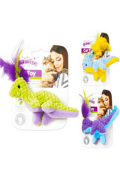 Pawise Fabric Toy Meow Meow Life-Dinosaur Hnzrn