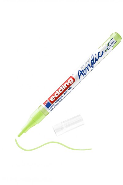 Edding 5300 Acrylic 1-2mm Akrilik Markör Kalem Pastel Green / 917