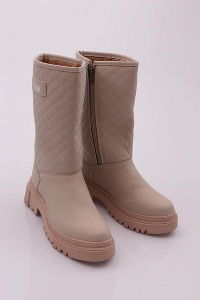 DGN Women's Boots Cream 33373538