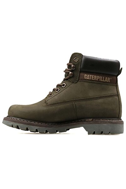 Caterpillar Cat 015G100095 COLORADO Deri Caterpıllar Unisex Bot HAKİ
