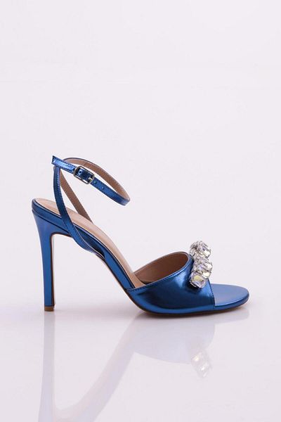 DGN Pantofi de damă cu toc Blue Stone - metalic 21763236