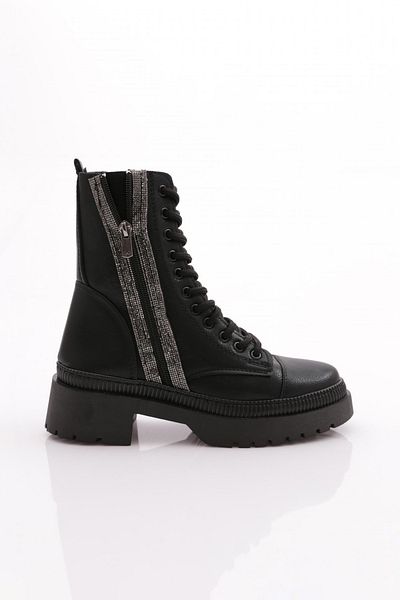 DGN Caviar Black Women's Boots - 101513421027