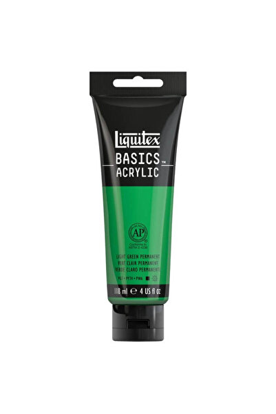 Liquitex Basics Acrylic 118ml Akrilik Boya Green Light Permanent 312