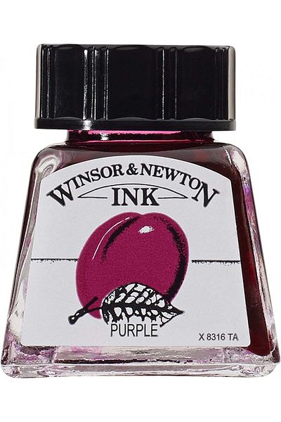 Winsor Newton Winsor & Newton Drawing Ink Drawing Ink 14ml Purple 542