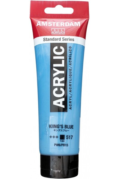 Talens Amsterdam Standart Akrilik Boya 120ml King's Blue / 517