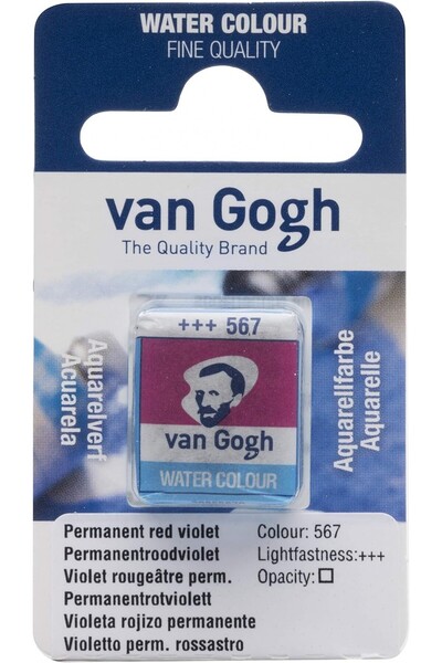 Van Gogh Suluboya Tablet Permanent Red Violet