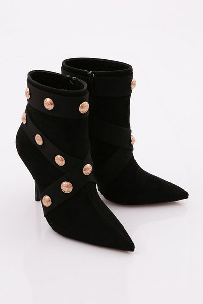 DGN Cizme de damă cu toc negru - Dana 91263557