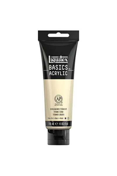 Liquitex Basics Acrylic 118ml Akrilik Boya Unbleached Titanium 434