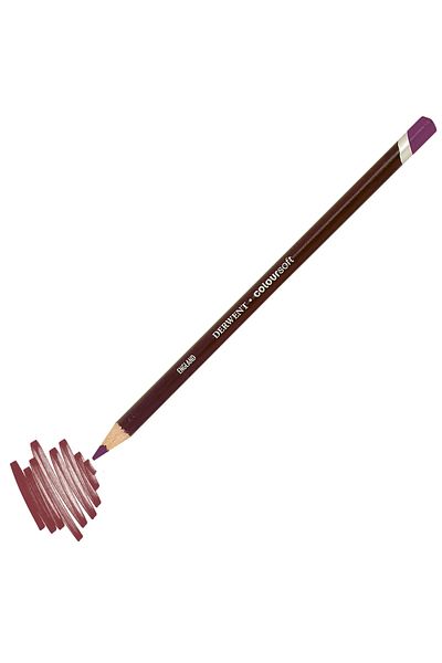 Derwent Coloursoft Professional Dry Crayons C240 Bright Purple