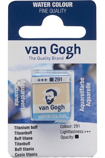 Talens Van Gogh Suluboya Tablet Titanium Buff