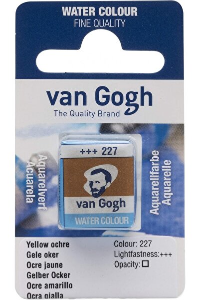Van Gogh 20862271 TABLET SULU BOYA YEDEĞİ - YELLOW OCHRE 227