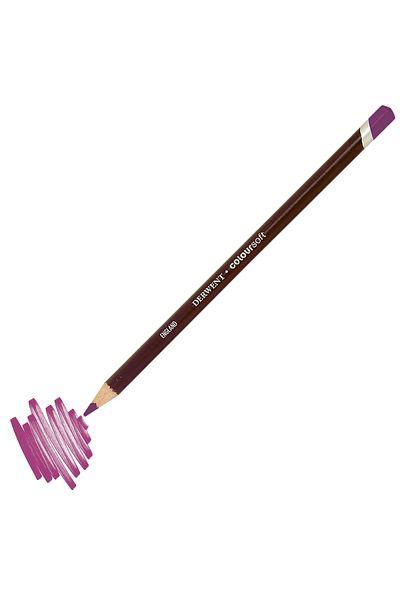 Derwent Coloursoft Professional Dry Paint Pen C140 Deep Fuschia