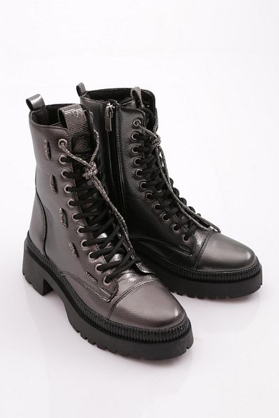 DGN 903523 Platinum Caviar Women's Boots