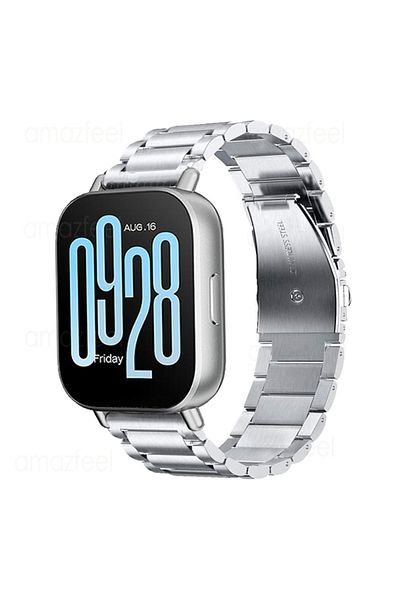 İncisoft ساعة Xiaomi Redmi Watch 5 Active / Redmi Watch 5 Lite متوافقة مع سوار معدني من الفولاذ المقاوم للصدأ