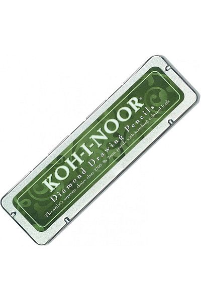 Koh-i Noor Kohinoor Hardmuth Diamond Drawing Pencils 6 Pack 2mm Portmin Mechanical Pencil / 5217