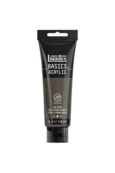 Liquitex Basics Acrylic 118ml Akrilik Boya Raw Umber 331