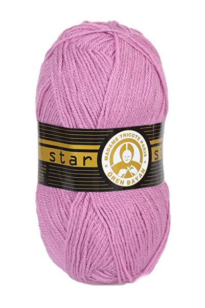 Ören Bayan Star El Örgü Ipi Gül Kurusu 049