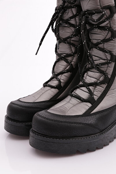 DGN Жіночі черевики з шнурівкою Сірі 81126107