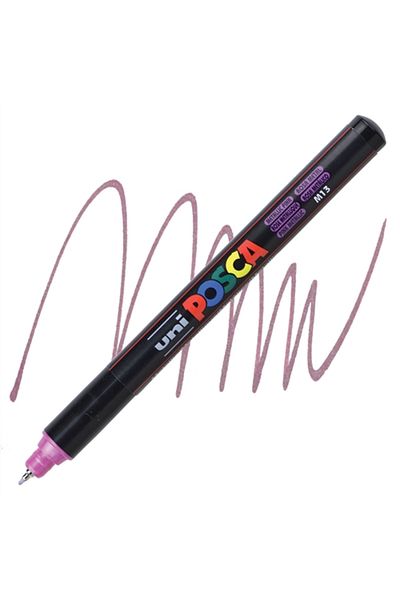 Uni Ball Posca 0.7mm Fine Poster Markörü Metalik Pembe (M13) / Pc1mr