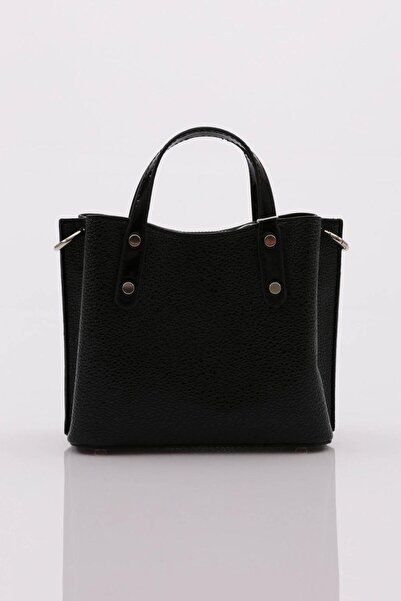 DGN Černá dámská denní taška - kaviár 41613431