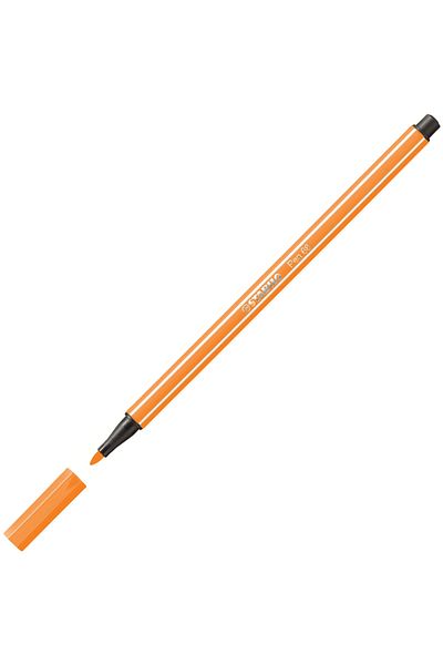 Stabilo Light Orange 1.0mm Felt TipPen-Pen68/30