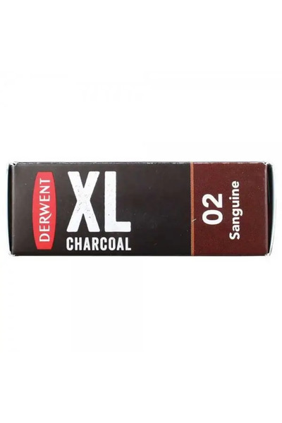 Derwent XL Charcoal Kömür Füzen Blok Sanguine (No:02)